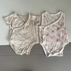 ユニクロ　ロンパース肌着　メッシュ