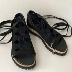 【ほぼ美品】sacai レースアップ サンダル 36のサムネイル