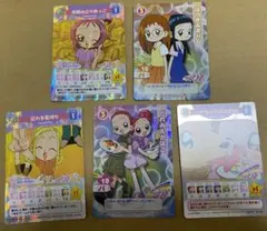 ☆おジャ魔女どれみCGC ホロ5枚セットＡ ○おジャ魔女どれみCGC ホロ5枚セットF