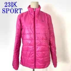 23区 スポーツ 長袖 ブルゾン ピンク ポリエステル 3 C4944のサムネイル