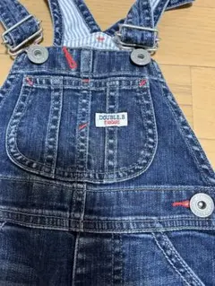 DOUBLE.B デニム サロペット