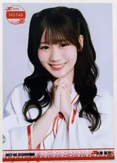 NGT48 2026年春コン 水津菜月 クリアカードケースキーホルダー NGT48スプリングコンサート2026 個別チケット風アクリルキーホルダー