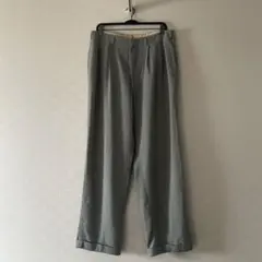 40s 50s KUPPENHEIMER ウールレーヨンギャバジンスラックス - メルカリ