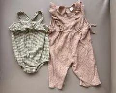 ベビーロンパース　まとめ売り　80cm