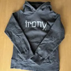 irony フーディ　グレー　Sのサムネイル