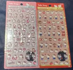 正規品 ハローキティ ピンク 赤　 ボンボンドロップシール mini