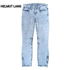 HELMUT LANG ケミカルウォッシュ サイドジップ デニムスキニーパンツのサムネイル