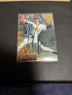 オリックスブルーウェーブ 具臺晟直筆サインカード クデソン