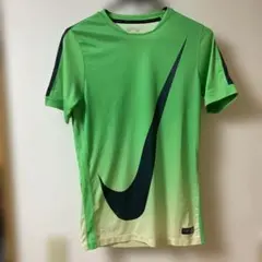 Nike DRI-FIT サッカーTシャツ　プラシャツ　グリーン L