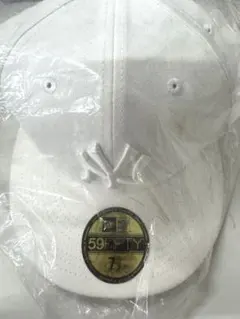 New Era 59FIFTY ホワイトキャップ 7 3/8