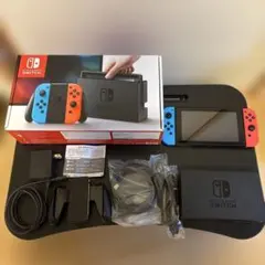 初期型 Nintendo Switch 本体 ネオンブルー・ネオンレッド - メルカリ