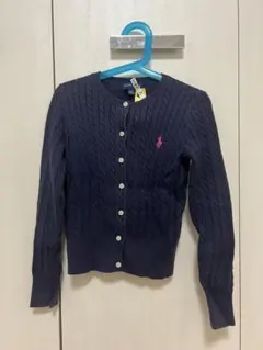 ポロ・ラルフ・ローレン ネイビー カーディガン