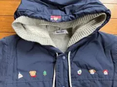 ファミリア コート ネイビー 120