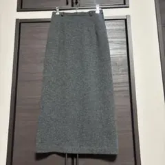 ウールロングスカート