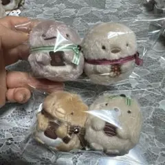 喫茶すみっコでチョコレートフェア すみっコぐらし てのりぬいぐるみ 4個セット