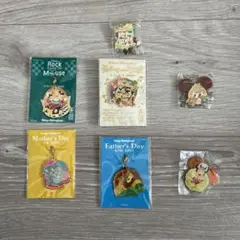 【非売品】東京ディズニーランド＆シー 来場記念チャーム＆ピンバッジ＆キーチェーン