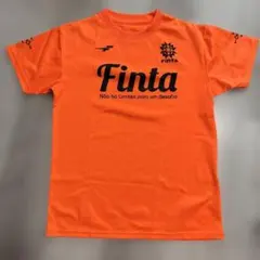 FINTA プラクティスシャツ オレンジ　プラシャツ　Sのサムネイル