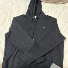 Calvin Klein Jeans 黒 パーカー Mサイズ