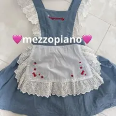 メゾピアノ♡いちご♡エプロン♡ワンピース♡90センチ