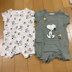 スヌーピー ベビー服 2点セット