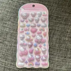 ハローキティ コットンパフィー コットンパフィーシール サンリオ 正規品 キティ