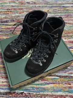 新品 ダナー フォルスタン付 フィールドロー スエード ブーツ 黒 25.5 