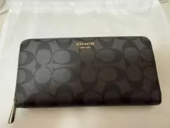 COACH ブラック 長財布
