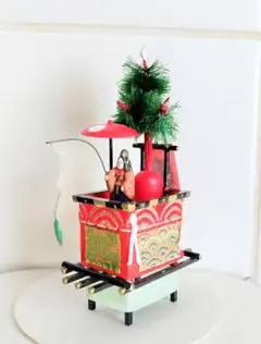 京都 祇園祭 ミニチュア 占出山 置物 山鉾