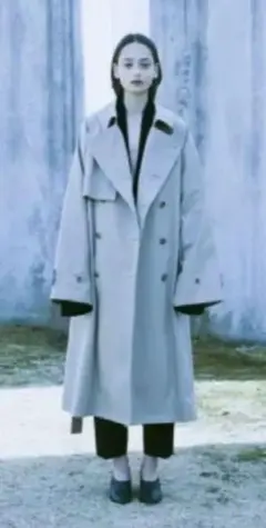 ssstein LAY OVERSIZED OVERLAP COAT 19AWのサムネイル