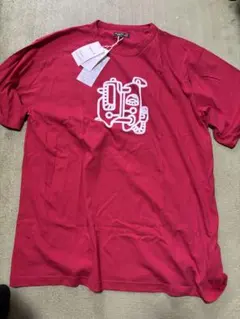 agnès b. グラフィックTシャツ 赤