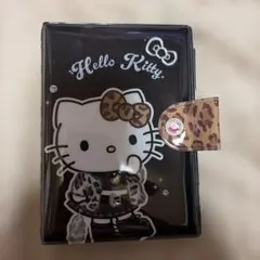 Hello Kitty メモ帳 ヒョウ柄　シール帳