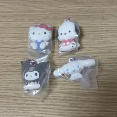 ゆ*ん様 新品 サンリオ キャラクターズ ふわわフロッキーマスコット セミコンプ