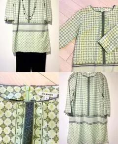 ❤︎最終価格： 美品❤︎ ensuite エンスウィート 七分袖 チュニック L