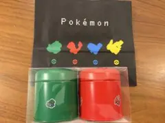 ポケモン meets メリーチョコレート くさタイプ・ほのおタイプ缶