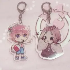 すとぷり さとみ アクリルキーホルダー2個セット