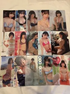 伊織もえ クリアファイル まとめ売り① 15枚セット