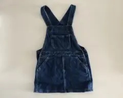 無印良品　デニム ジャンパースカート サロペット