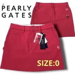 0 新品 パーリーゲイツ TEXBRIDシワ防止 ミニスカート ゴルフ 090