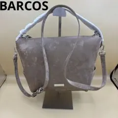 BARCOS 未使用 2WAYショルダーバッグ グレージュ