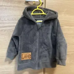 Lee フリースパーカー グレー