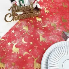 ❤️匿名配送❤️ ラッピング ペーパー 手芸用 不織布 梱包紙 メリークリスマス