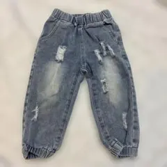 SHEIN ダメージ加工デニムパンツ 92