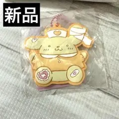 ピノコ×サンリオキャラクターズ　スペシャルラバーマスコット　ポムポムプリンB