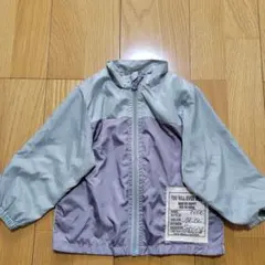 コート 薄手 グレー/グリーン