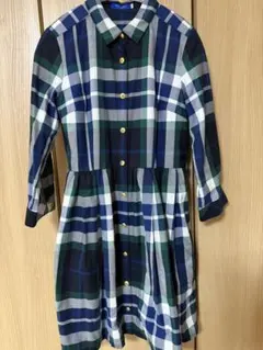 美品 ブルーレーベルクレストブリッジ シャドーチェック Aライン