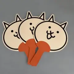 にゃんこ大商店シール にゃんこ大戦争ステッカー うちわ - メルカリ
