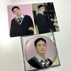 seventeen holiday缶バッジ ミンギュMINGYU トレカ