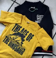 ジャケットと長袖セット　１１０センチ