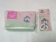 忍たまくじ 桜もちぴこ ポーチ賞 ステッカー&クリアカードセット賞 立花仙蔵