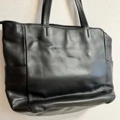 【未使用】GLR ファンクショナル レザー トートバッグ タテ V2 ブラック green label relaxing トートバッグ SC GLR ファンクショナル